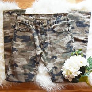 Levi's Camo Skinny Jeans